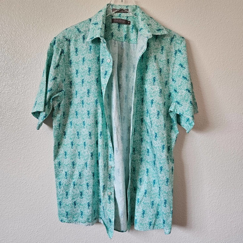 Daniel Cremieux Button Down Shirt Size Medium Blue